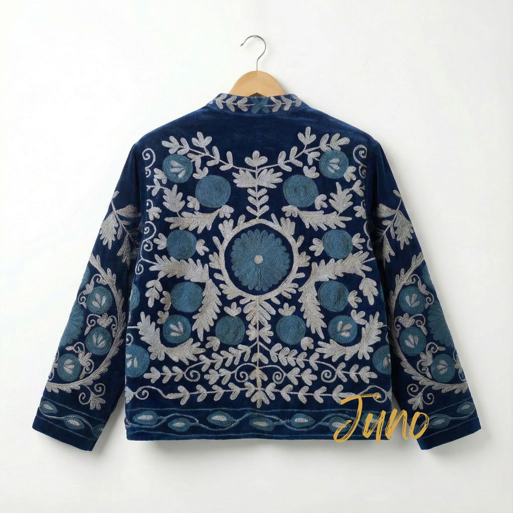 Blue Velvet Jacket