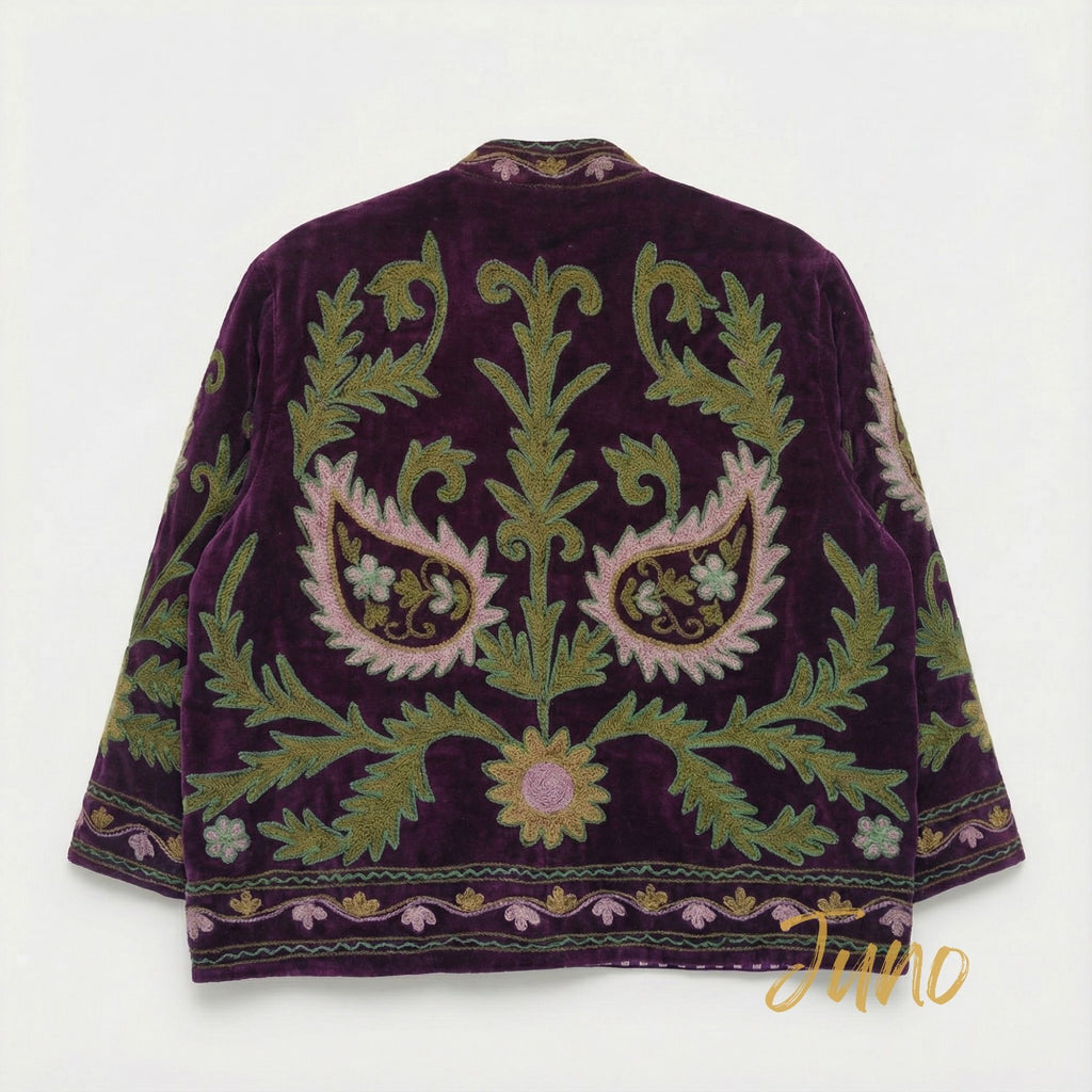 Deep Purple Velvet Jacket