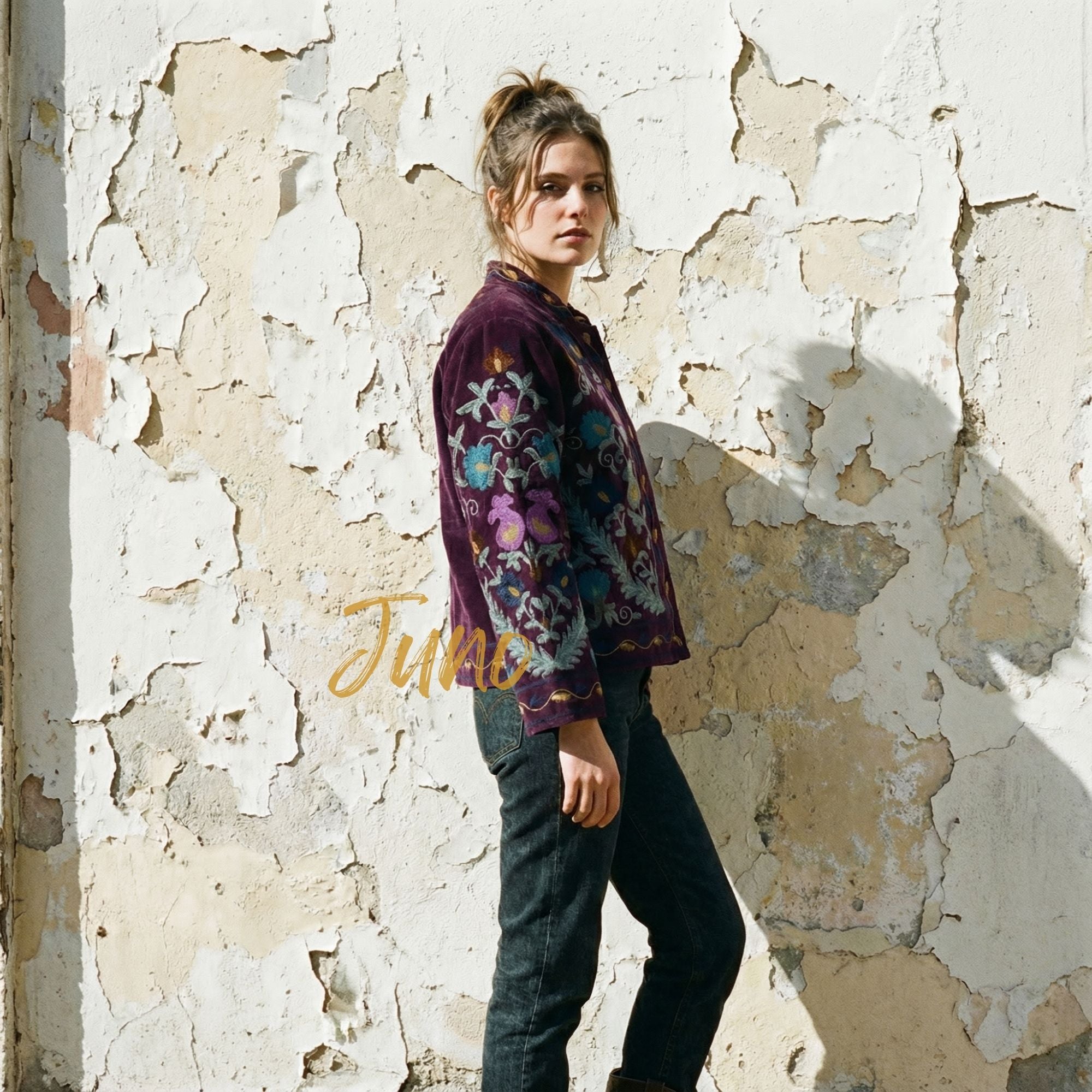 Purple Velvet Jacket