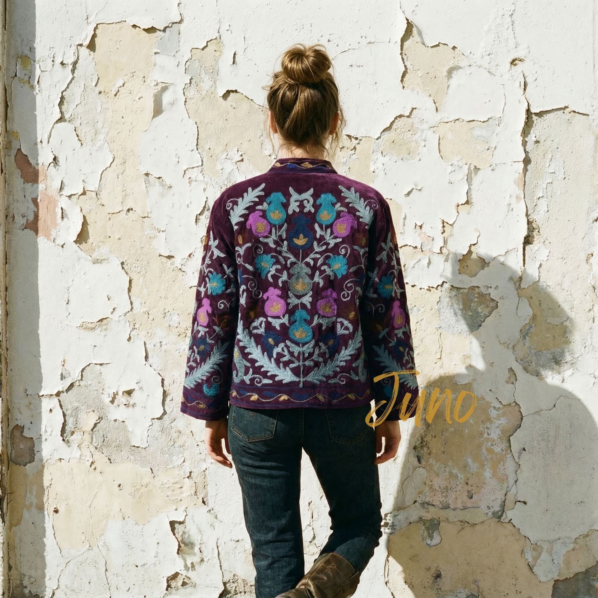 Purple Velvet Jacket