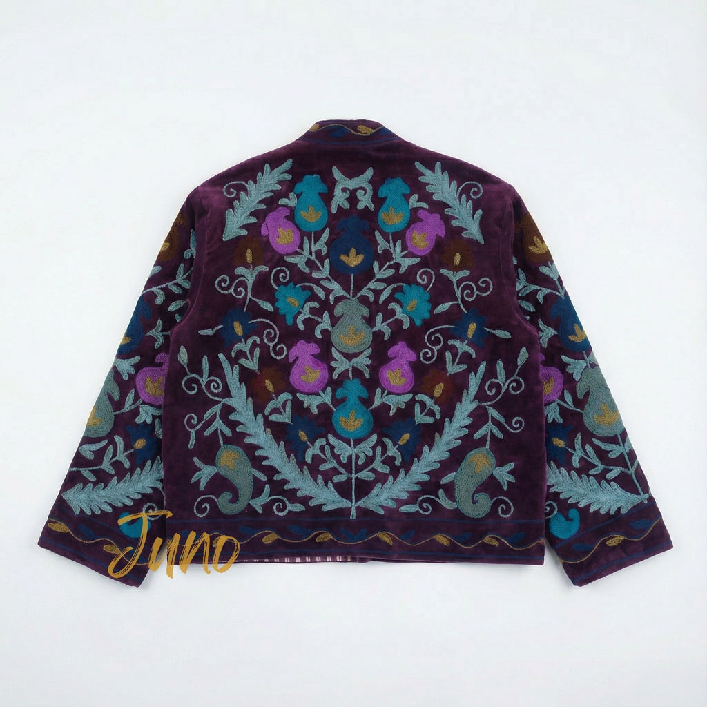 Purple Velvet Jacket