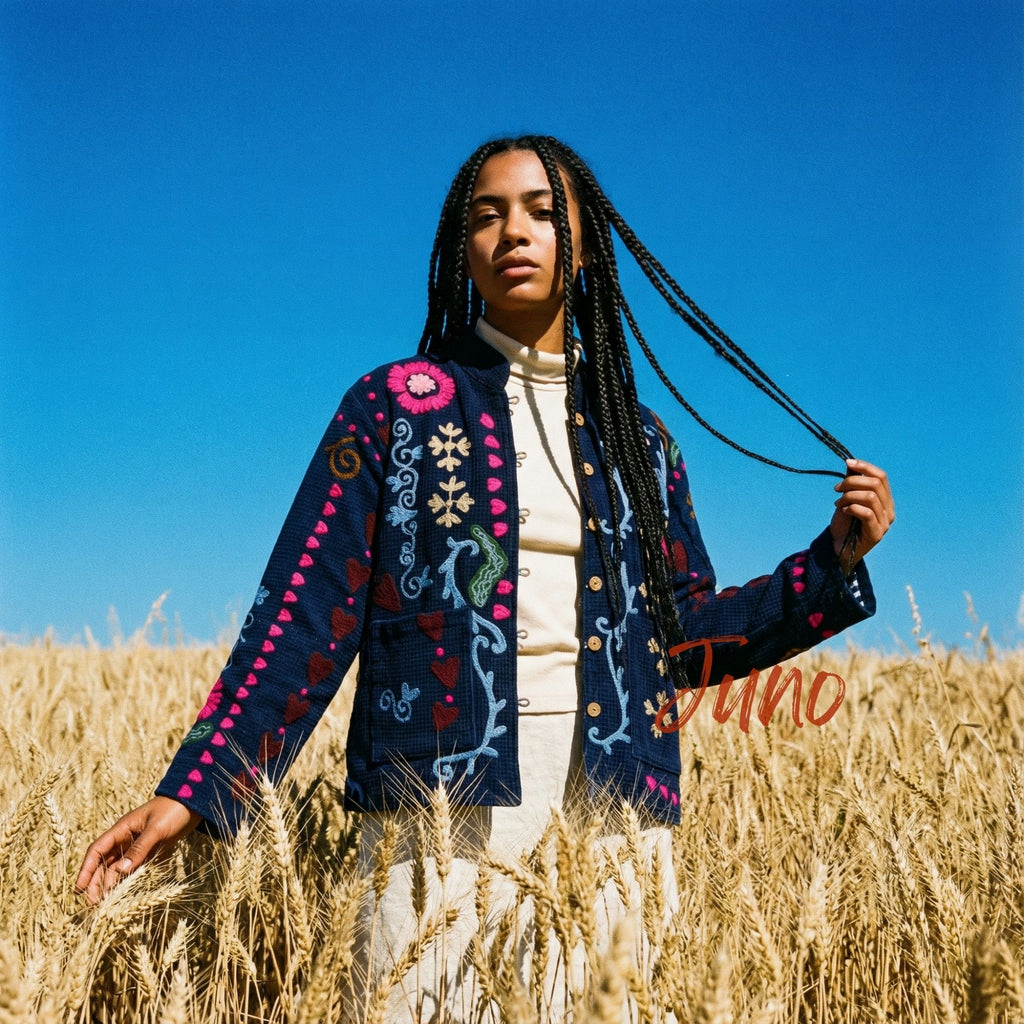 Peacock Velvet Jacket