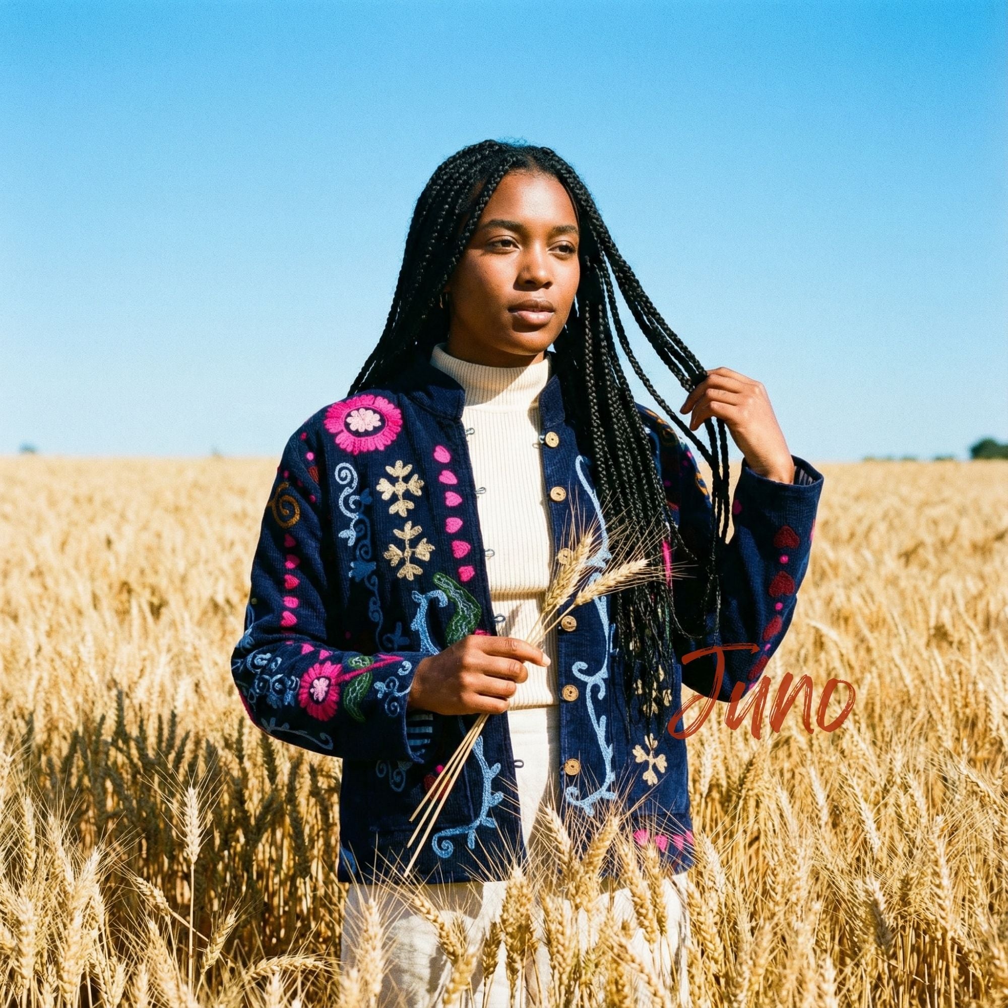 Peacock Velvet Jacket