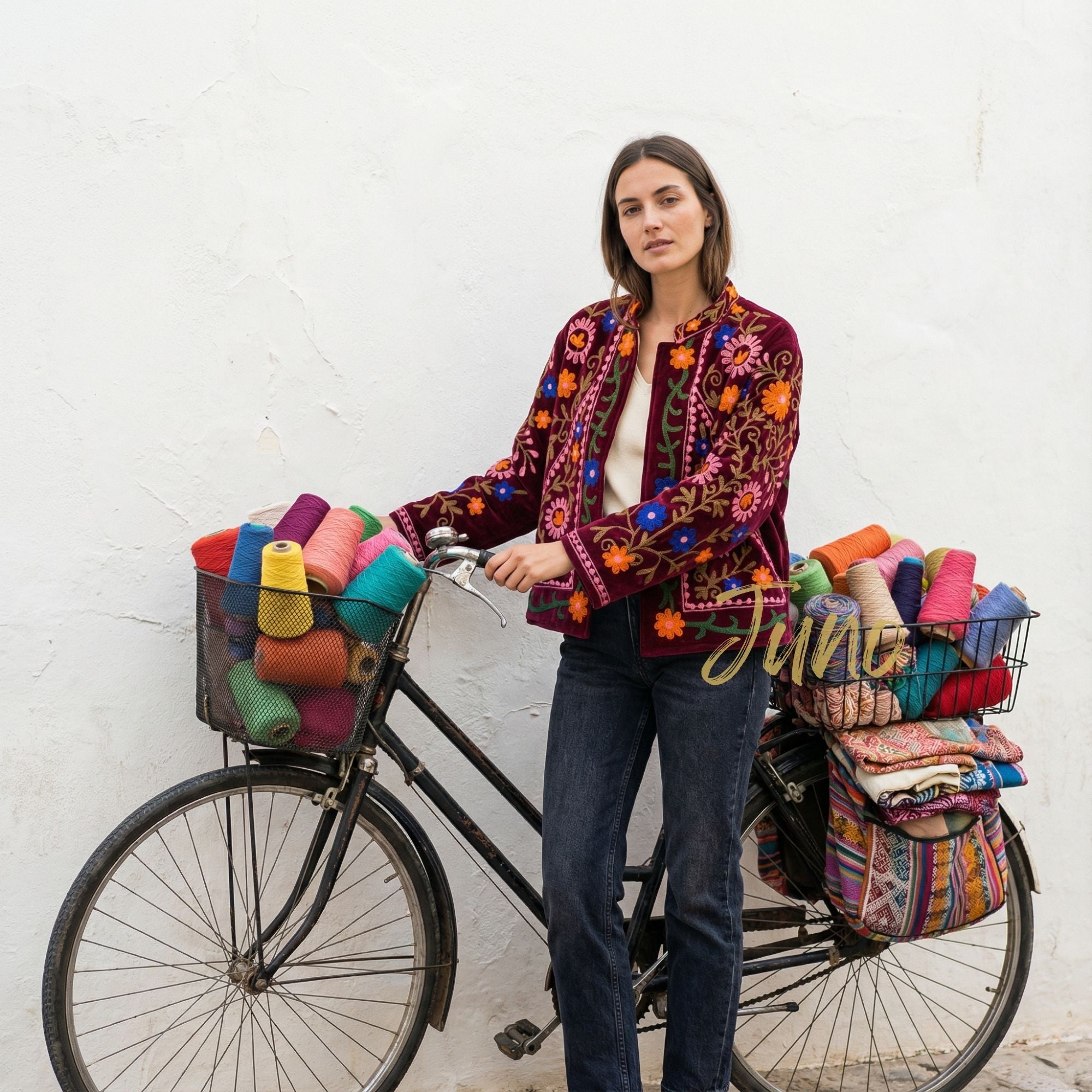 Maroon Velvet Jacket