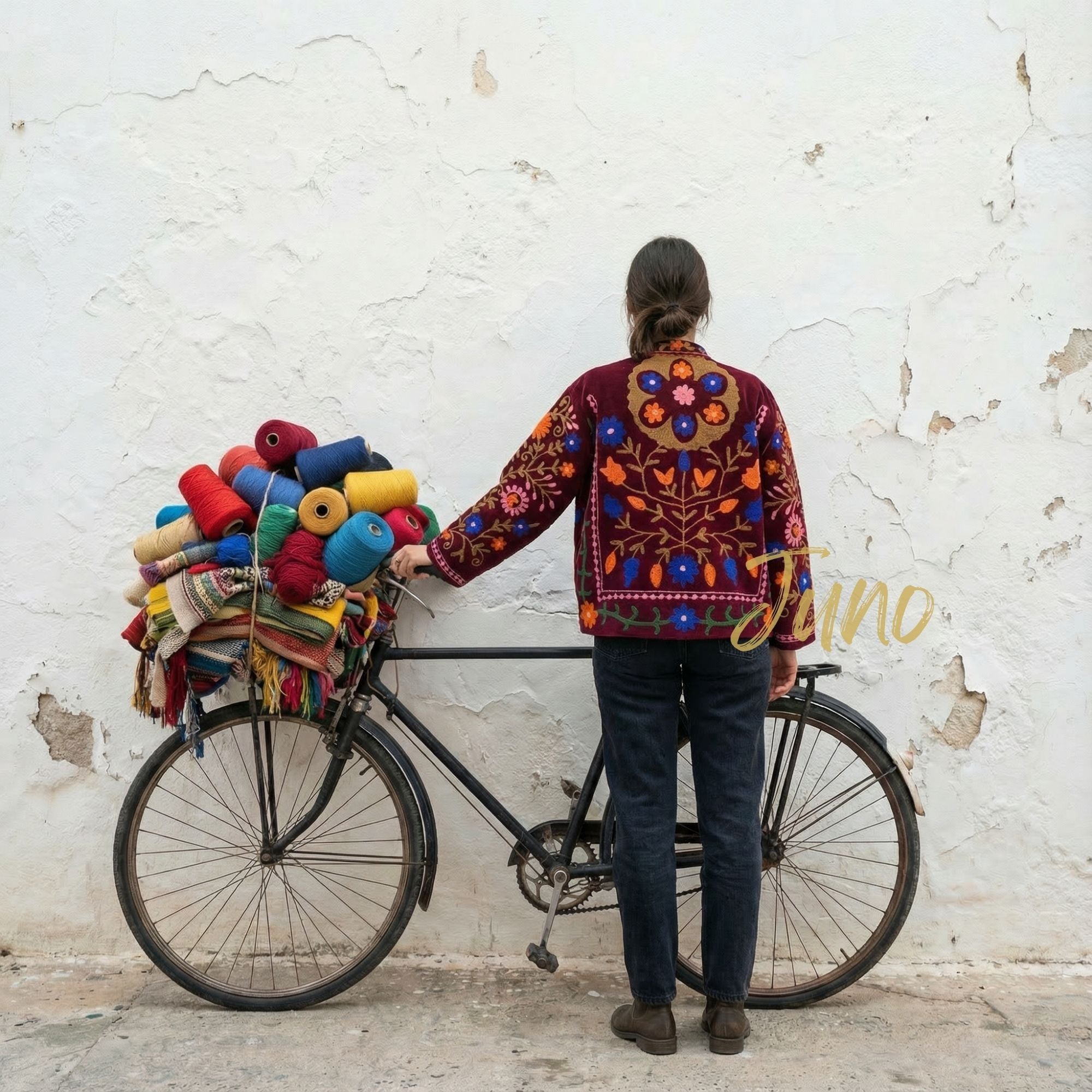 Maroon Velvet Jacket