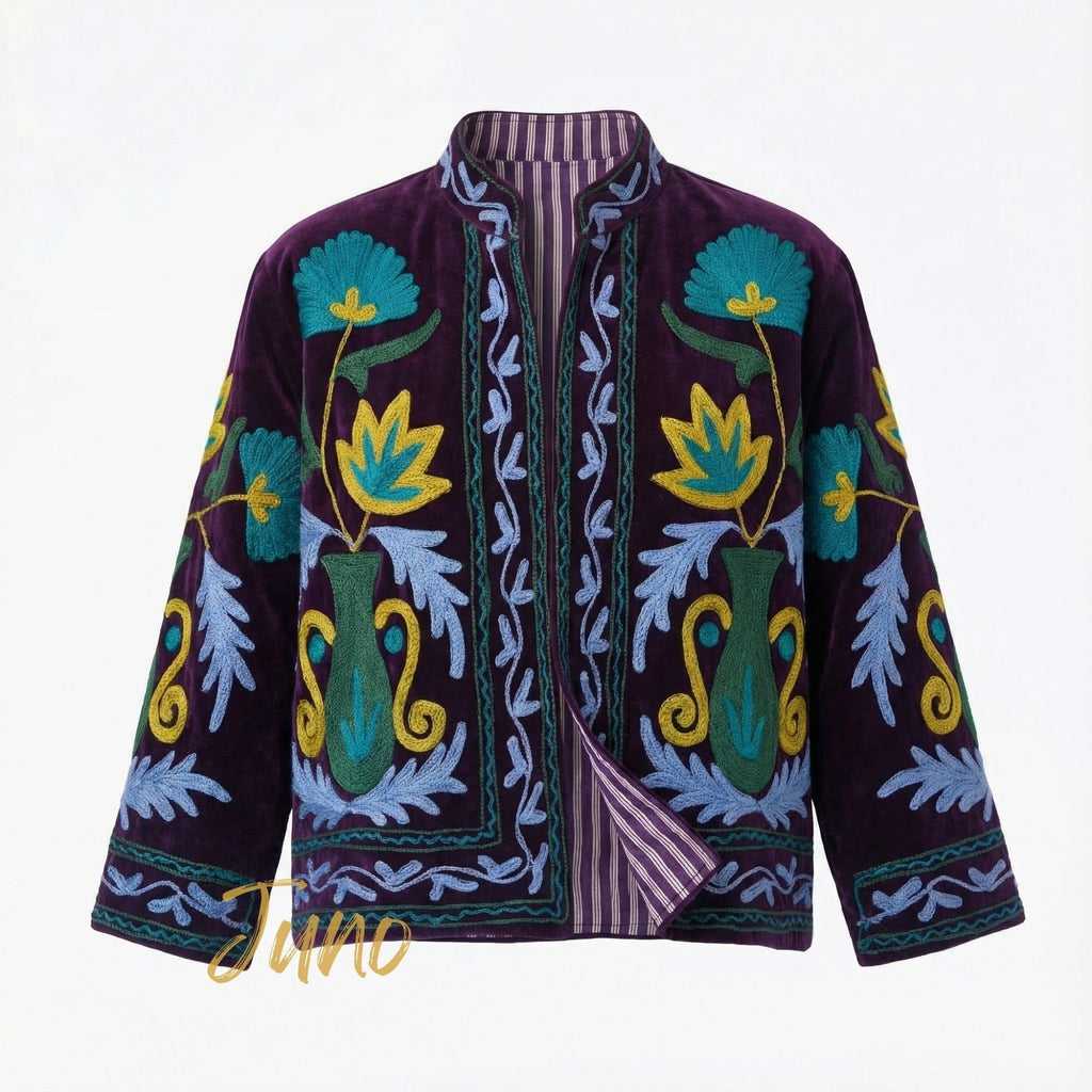 Purple Velvet Jacket