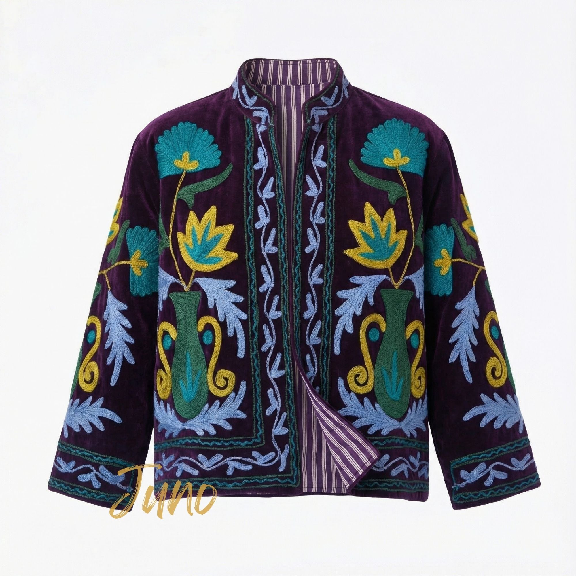 Purple Velvet Jacket