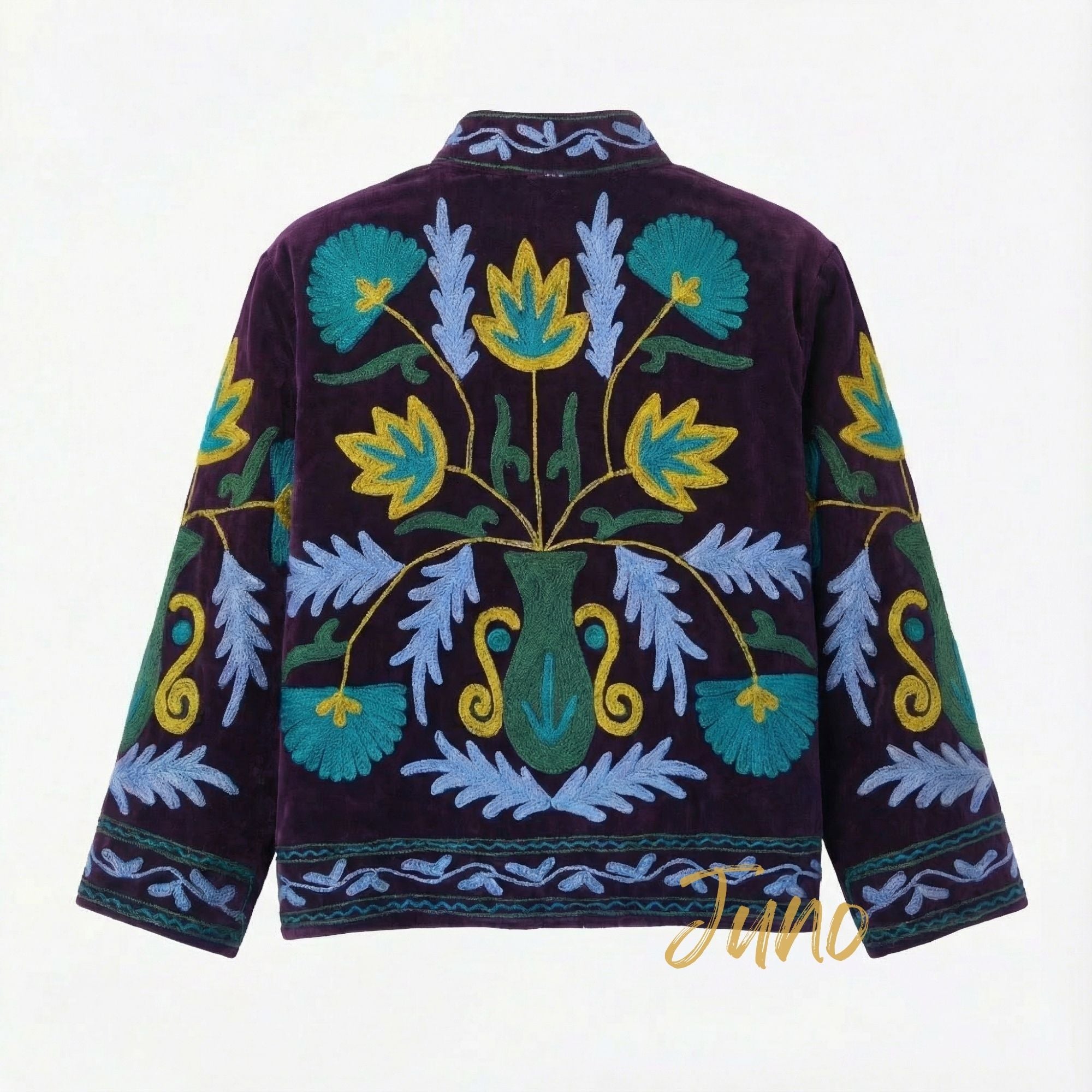 Purple Velvet Jacket