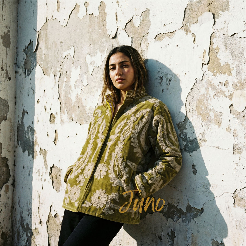 Mustard Velvet Jacket