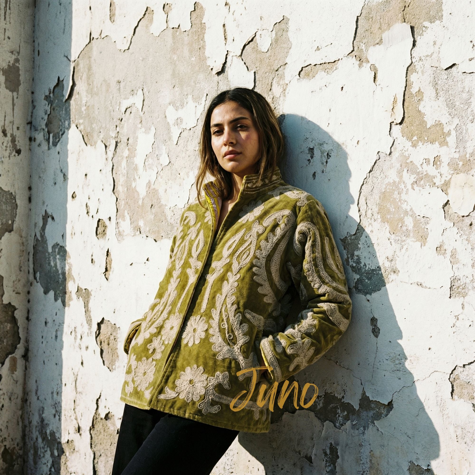 Mustard Velvet Jacket