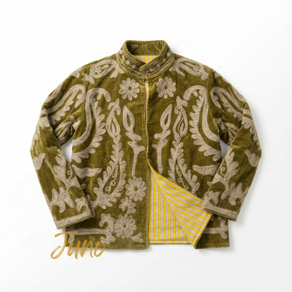 Mustard Velvet Jacket