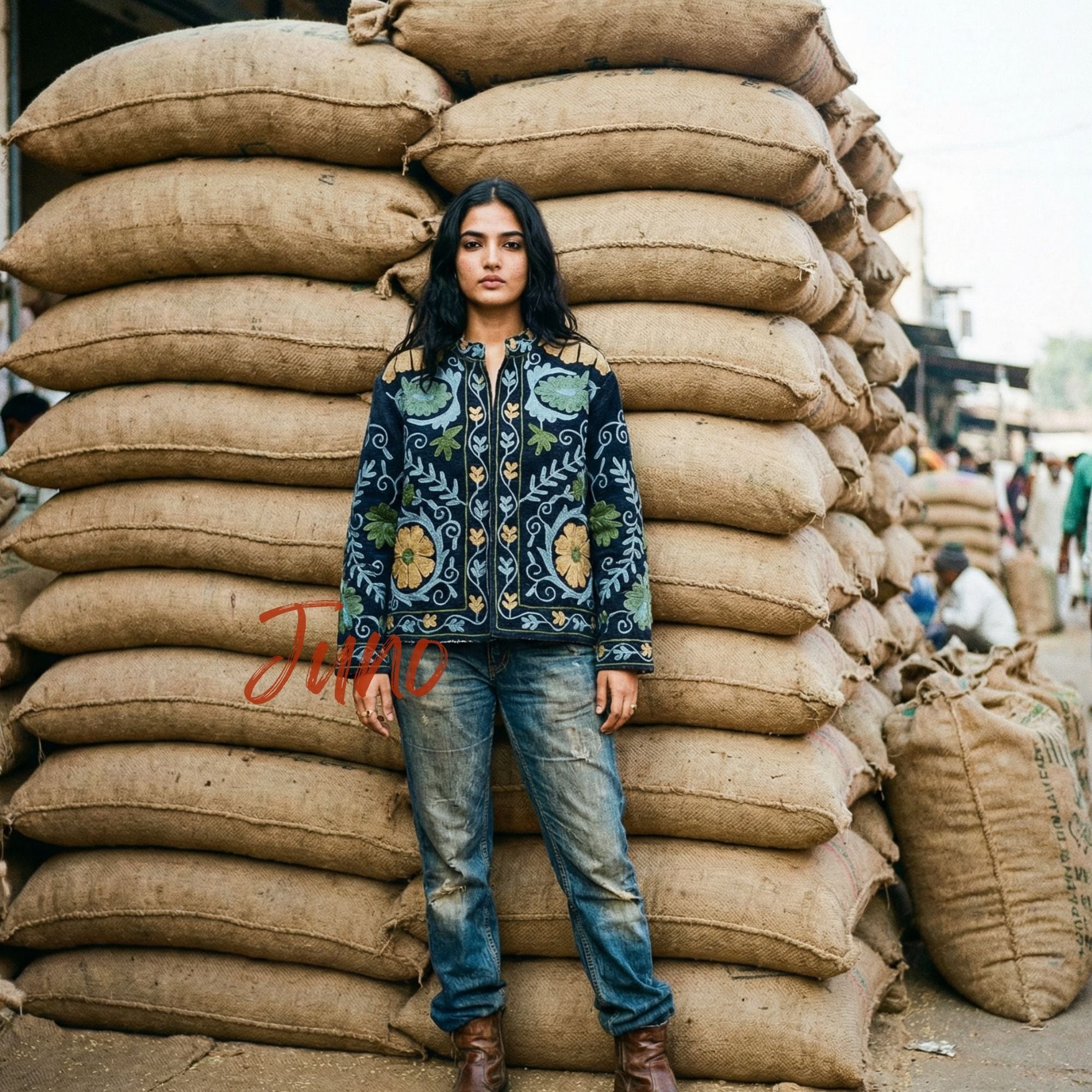 Corona Borealis Textured Jacket