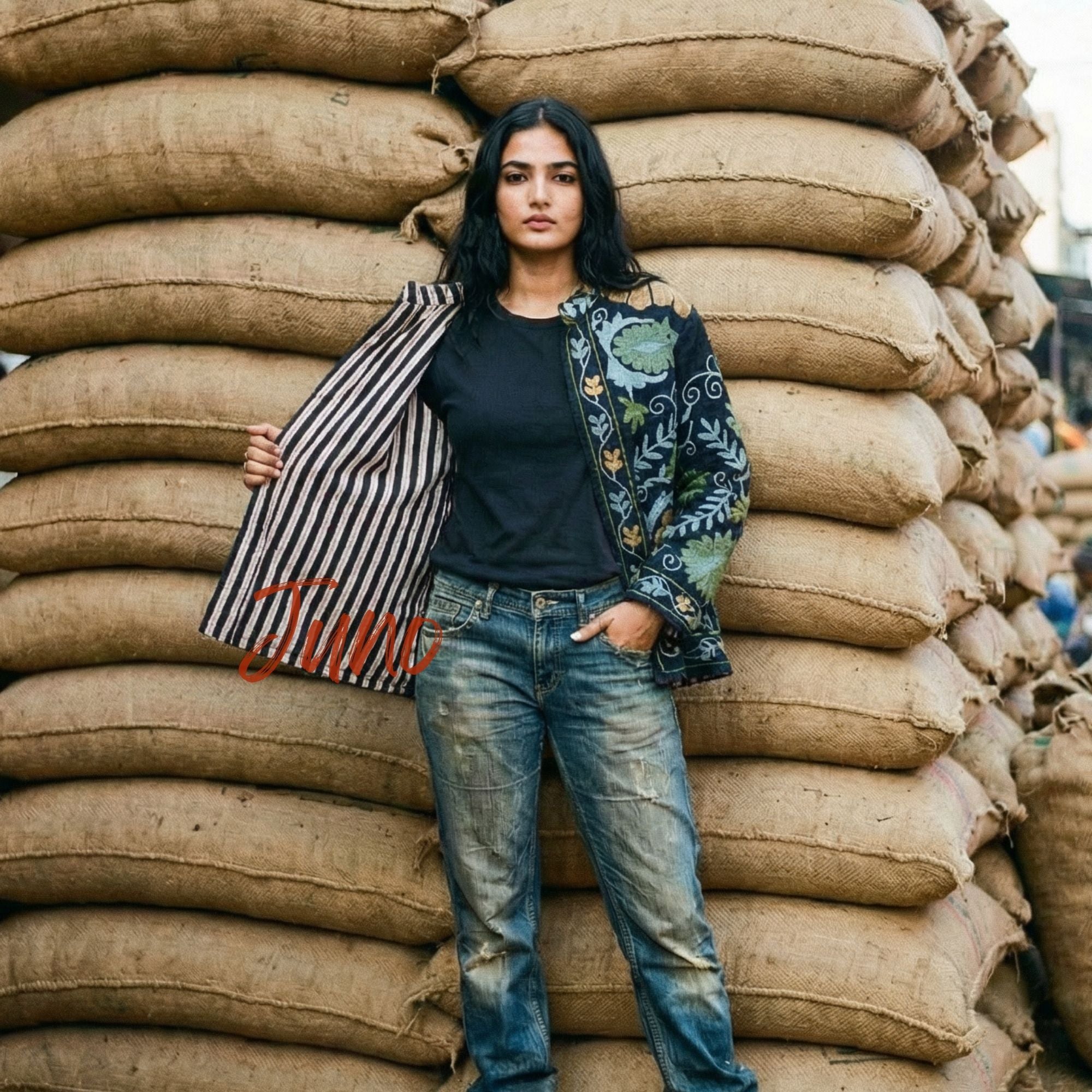 Corona Borealis Textured Jacket