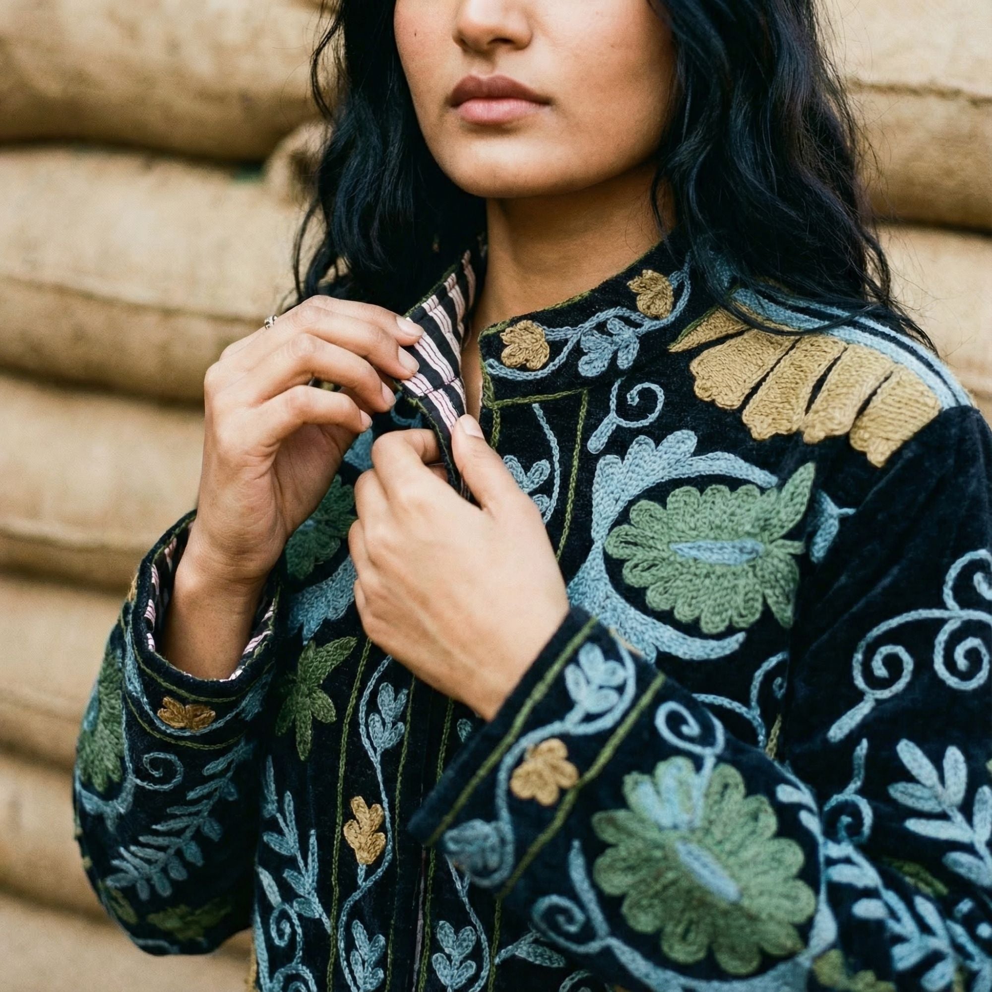 Corona Borealis Textured Jacket