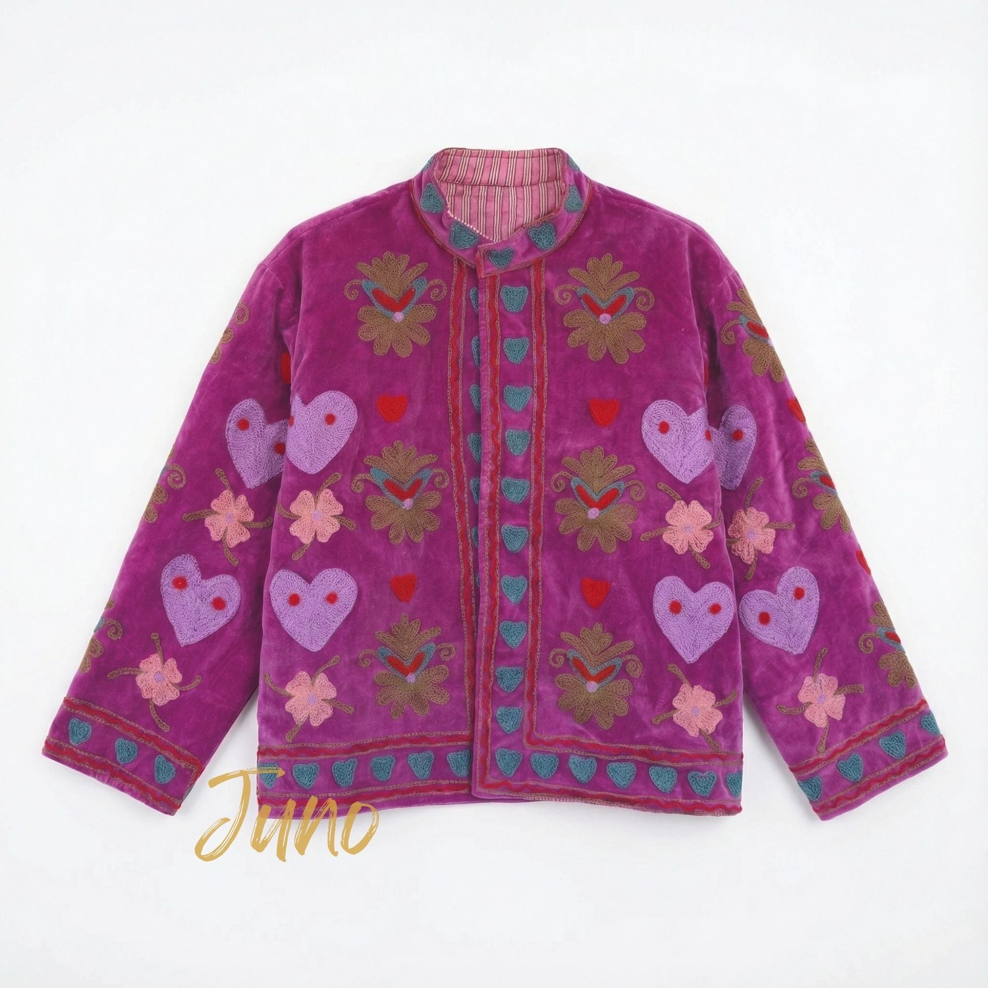 Purple Velvet Jacket