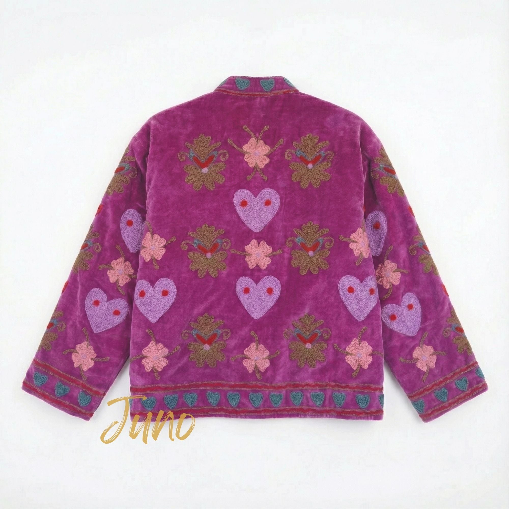 Purple Velvet Jacket