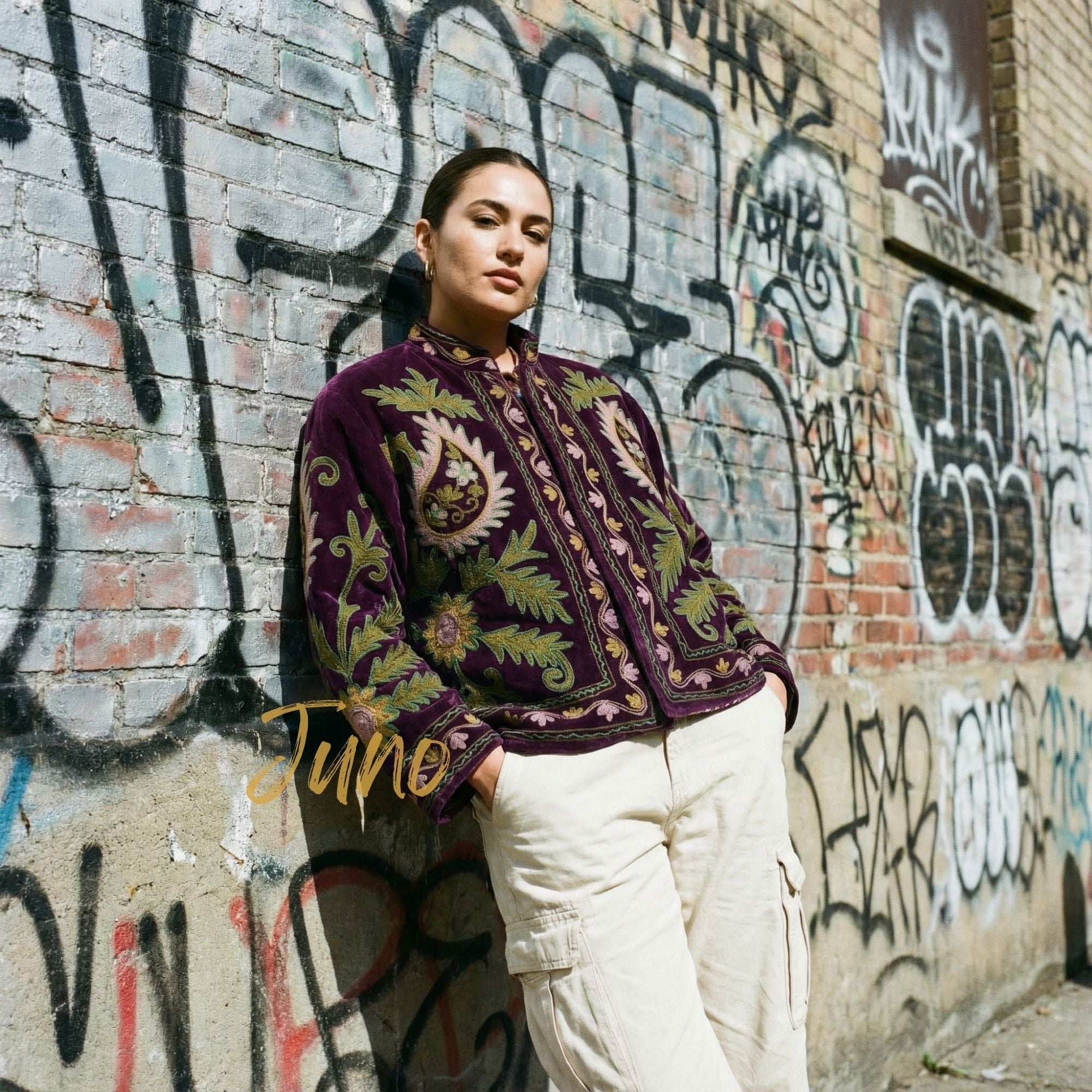 Deep Purple Velvet Jacket